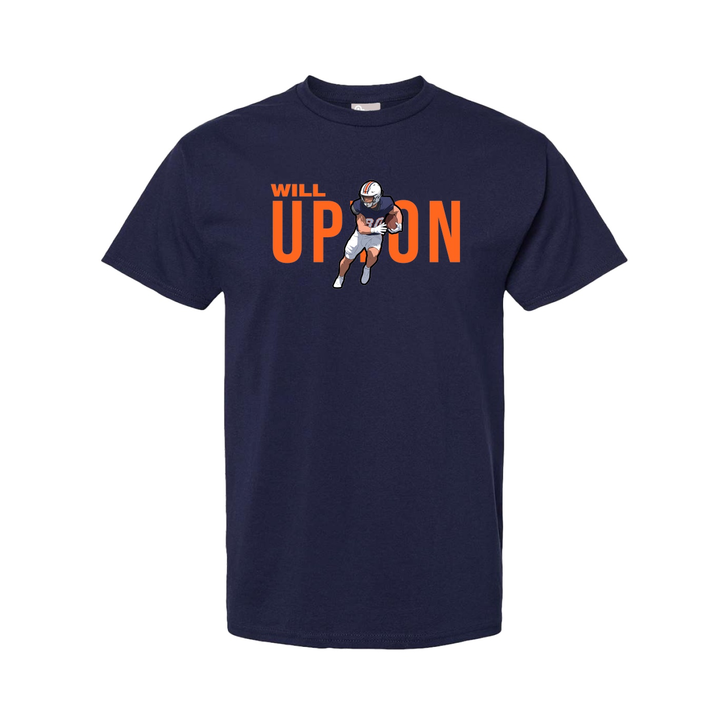 Tee — Player Name in Navy
