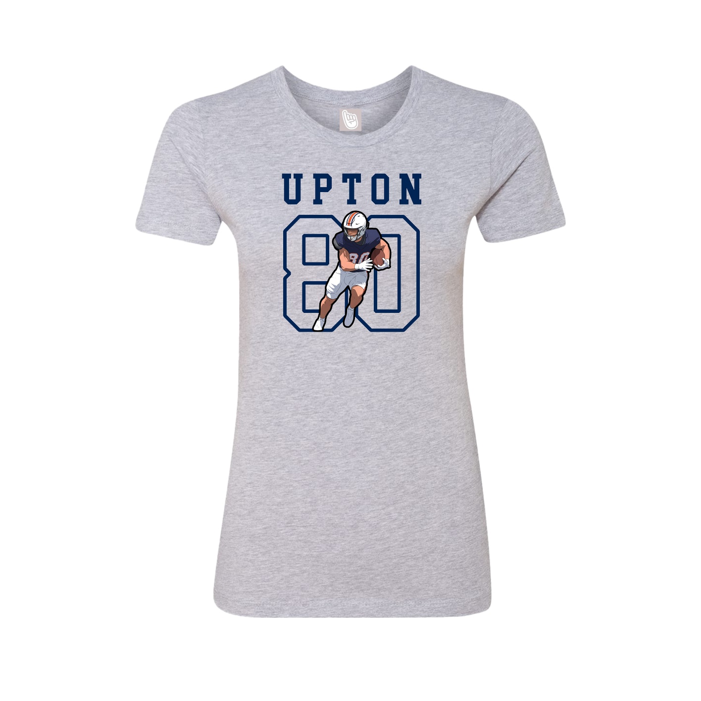 Fitted Women's Tee — Shirsey in Grey