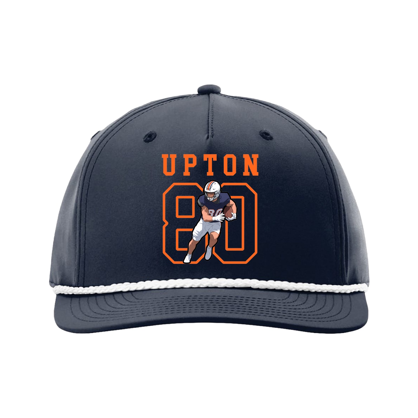 Five-Panel Classic Rope Cap — Shirsey in Navy