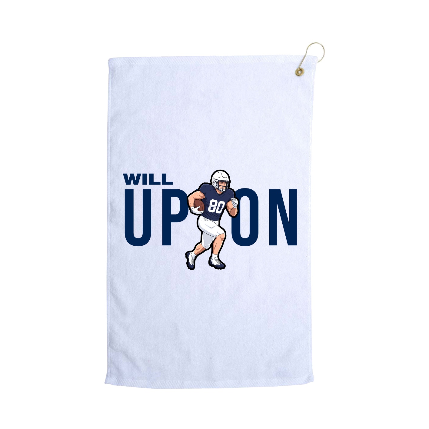 Golf Towel — Player Name in White