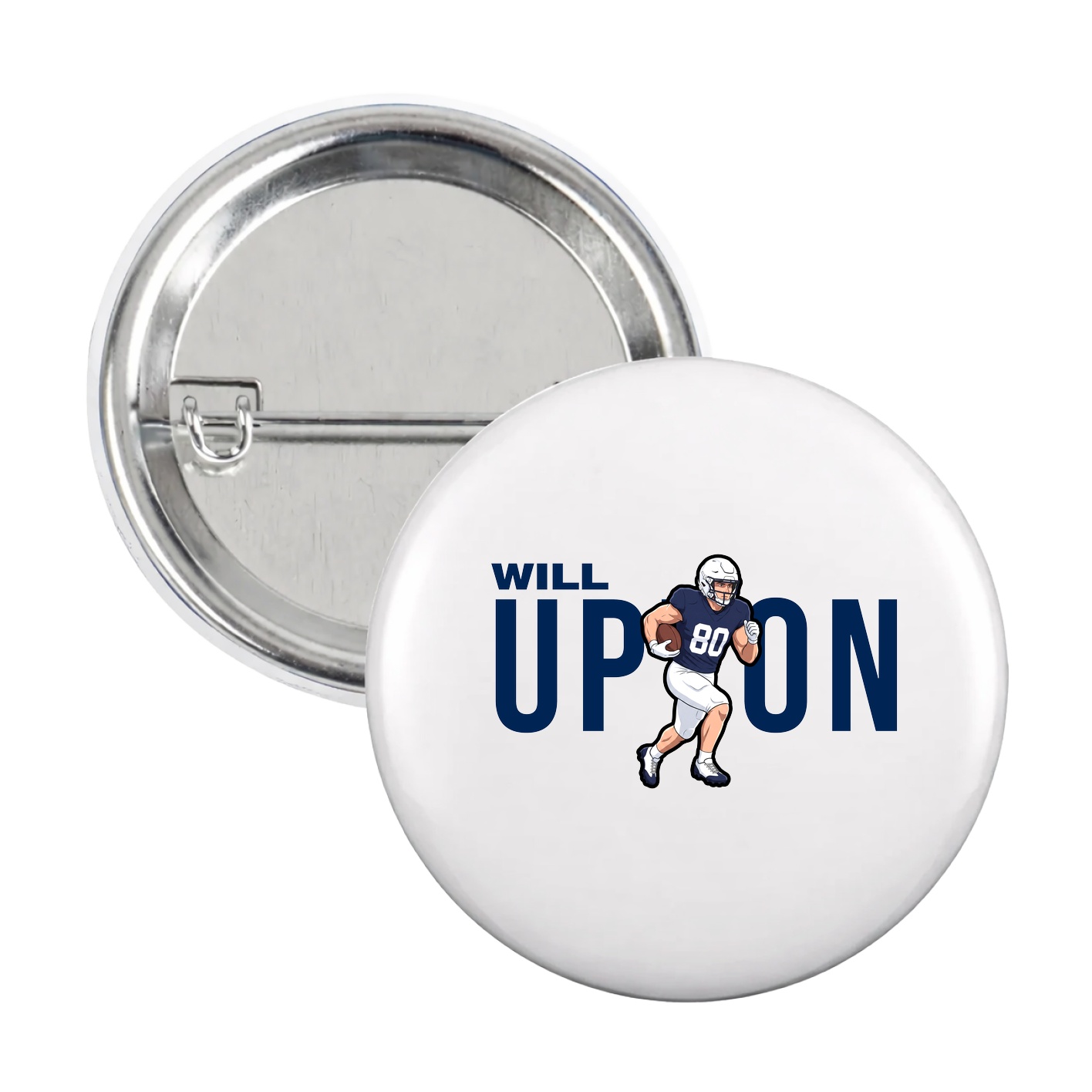 Game Day Button — Player Name in White