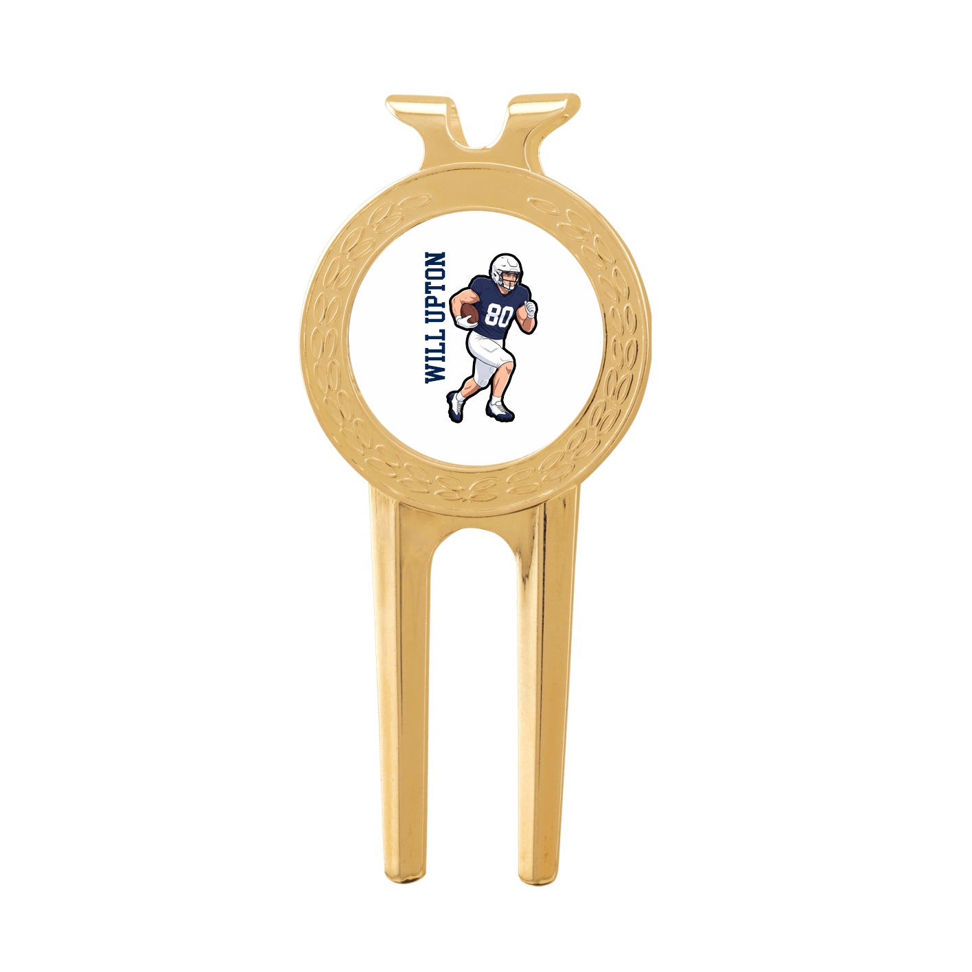Divot Tool with Ball Marker — Name Vertical in Classic