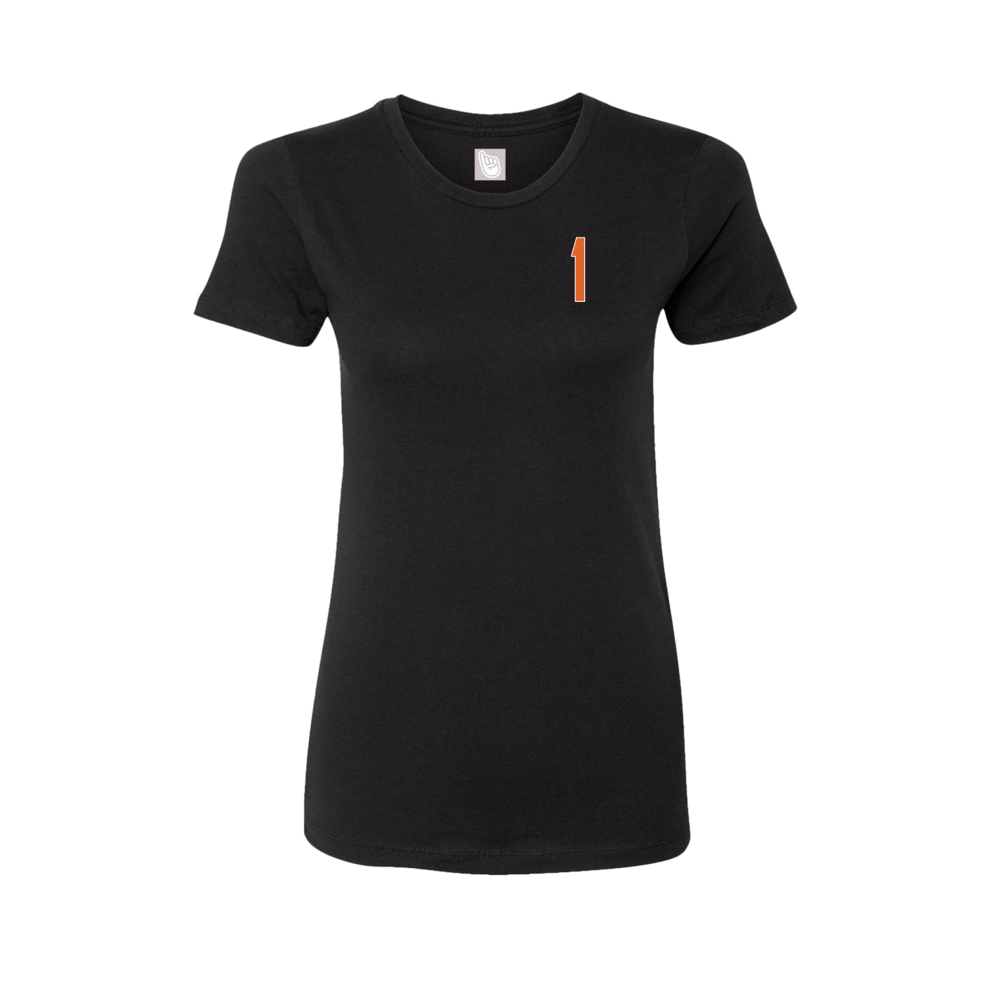Womens Tee — Front Shirsy in Black