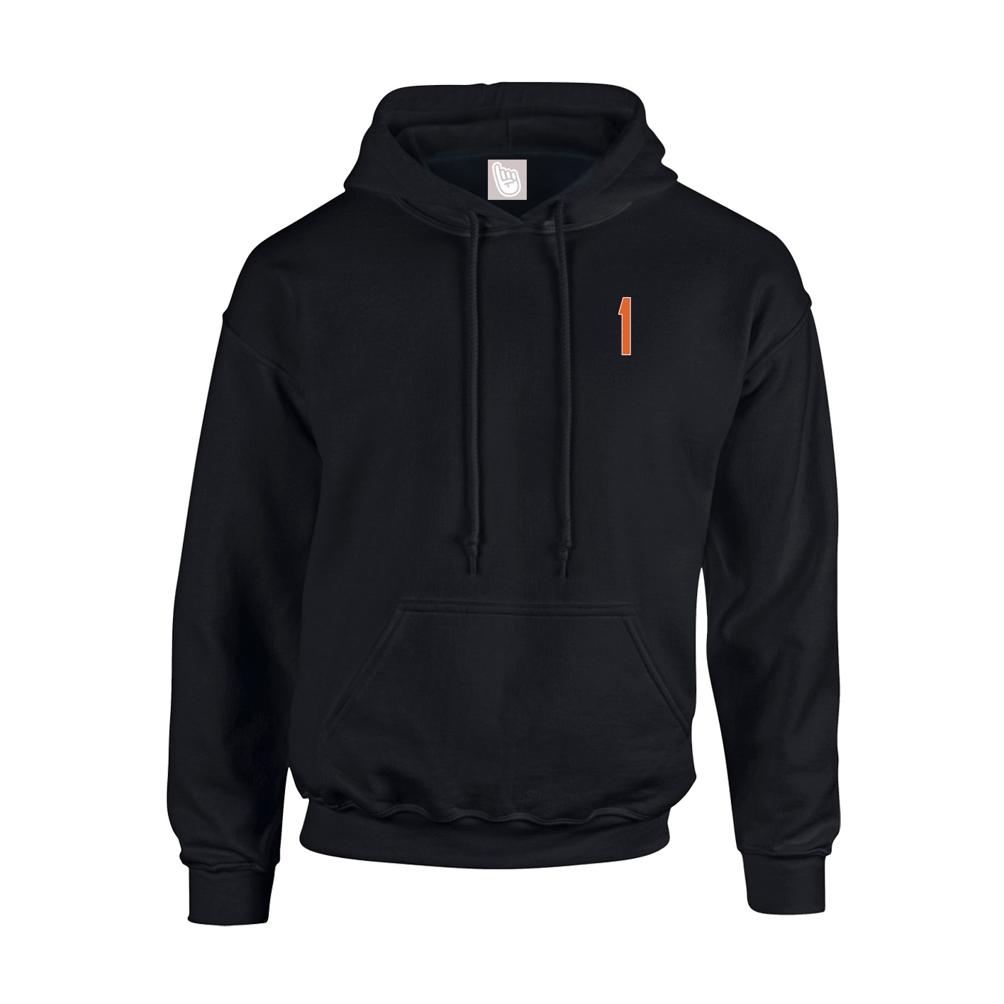 Youth Hoodie — Front Shirsy in Black