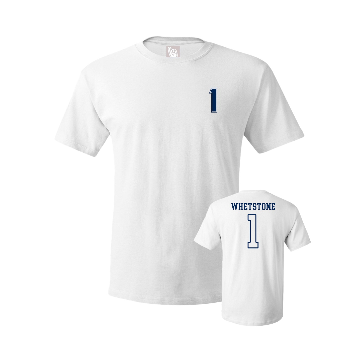 Tee — Chest Back in White