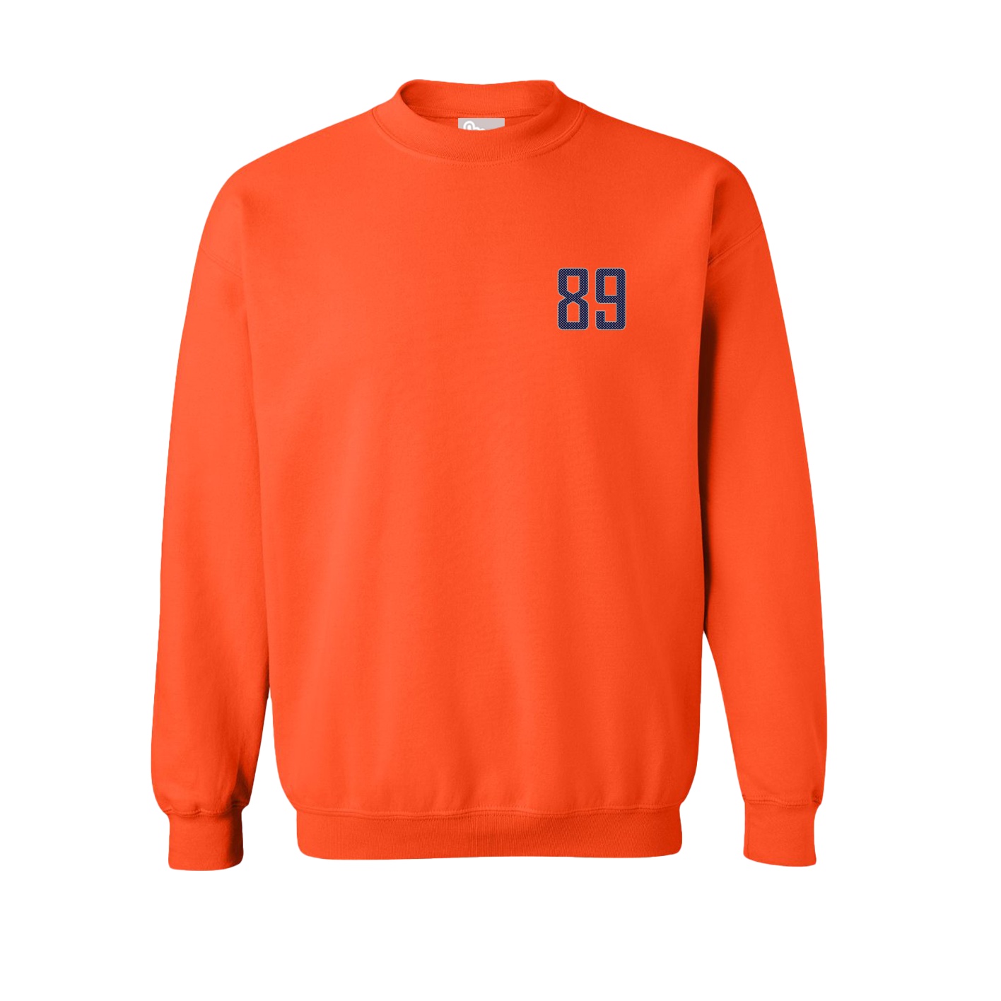 Fleece Crew — Front Shirsy in Orange