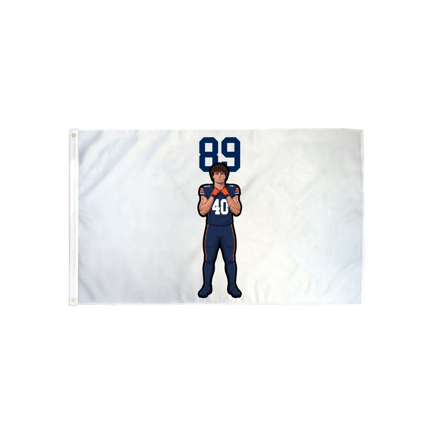 3x5 Flag — Number Top in Classic