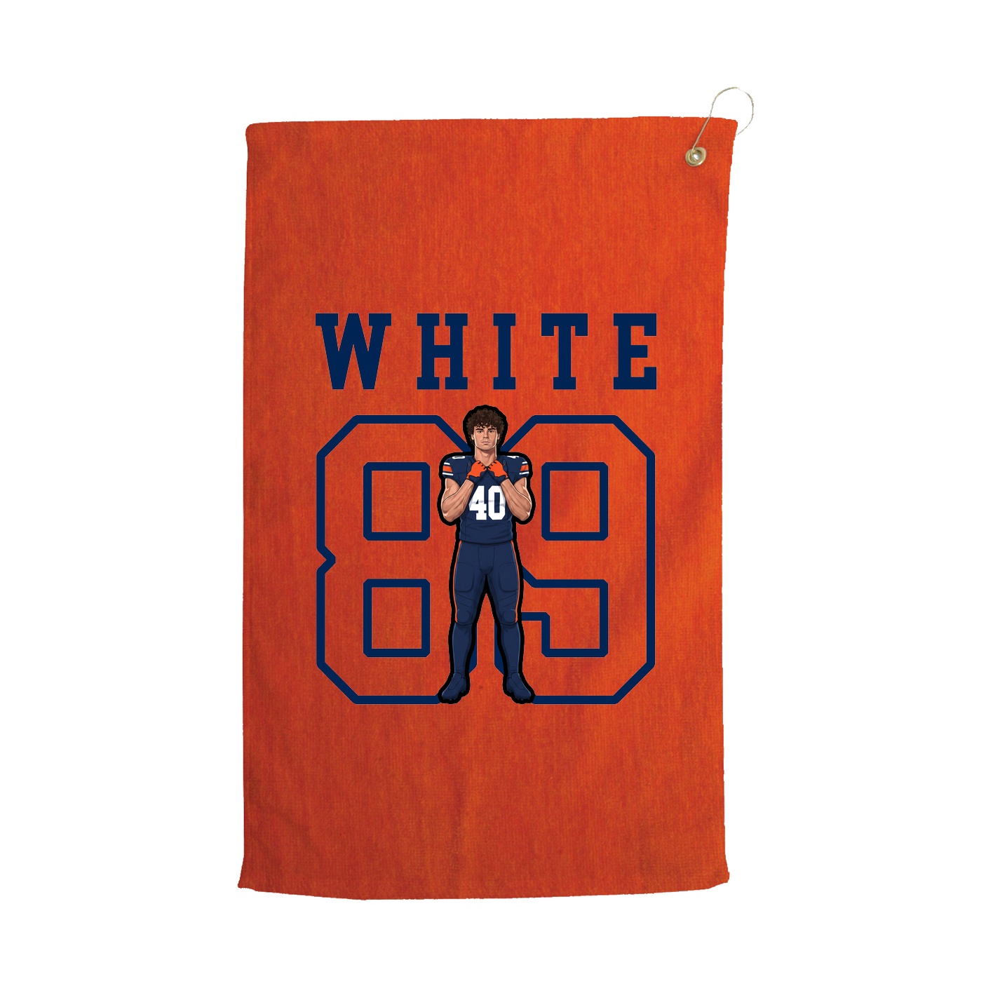 Golf Towel — Shirsey in Orange