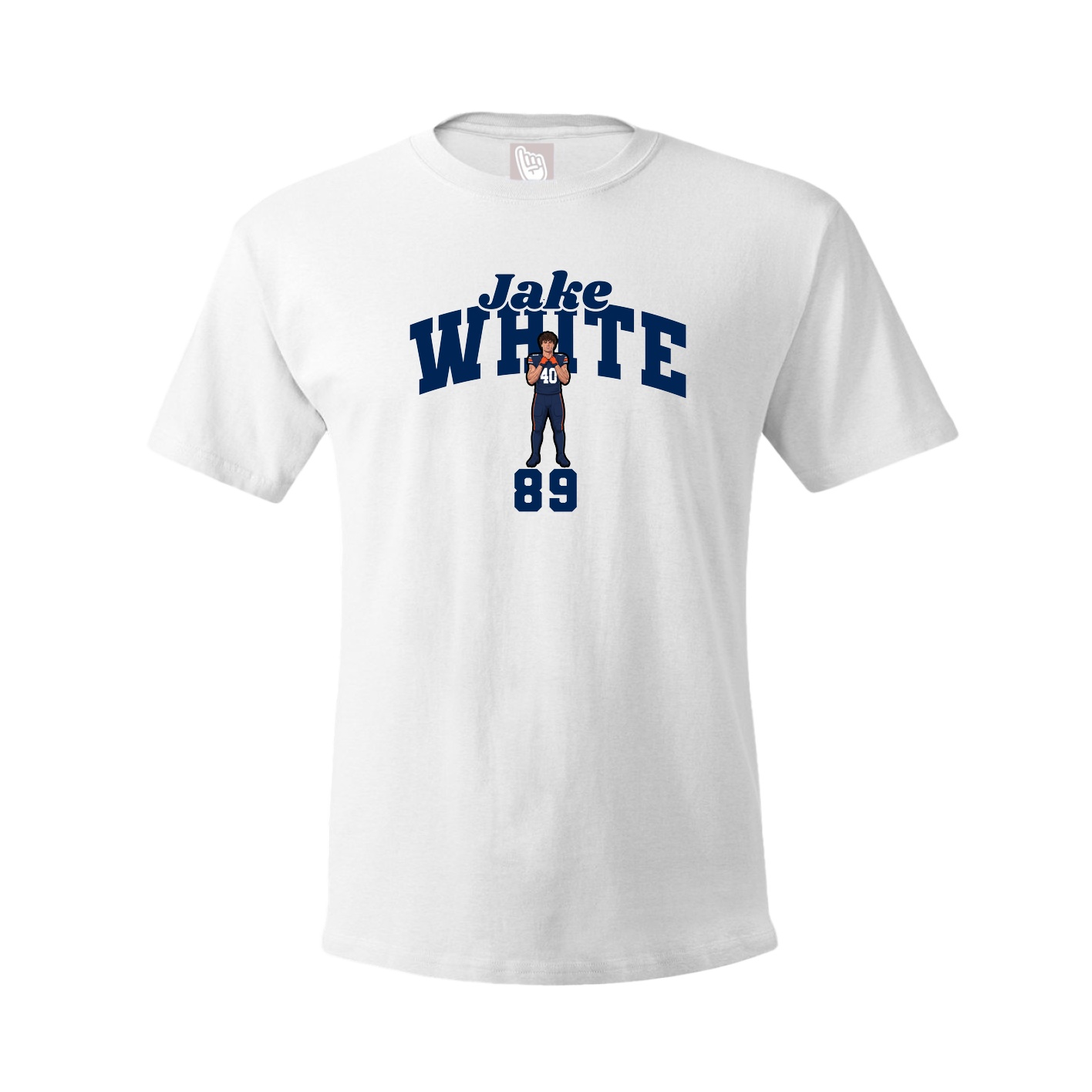 Tee — Signature Arch in White