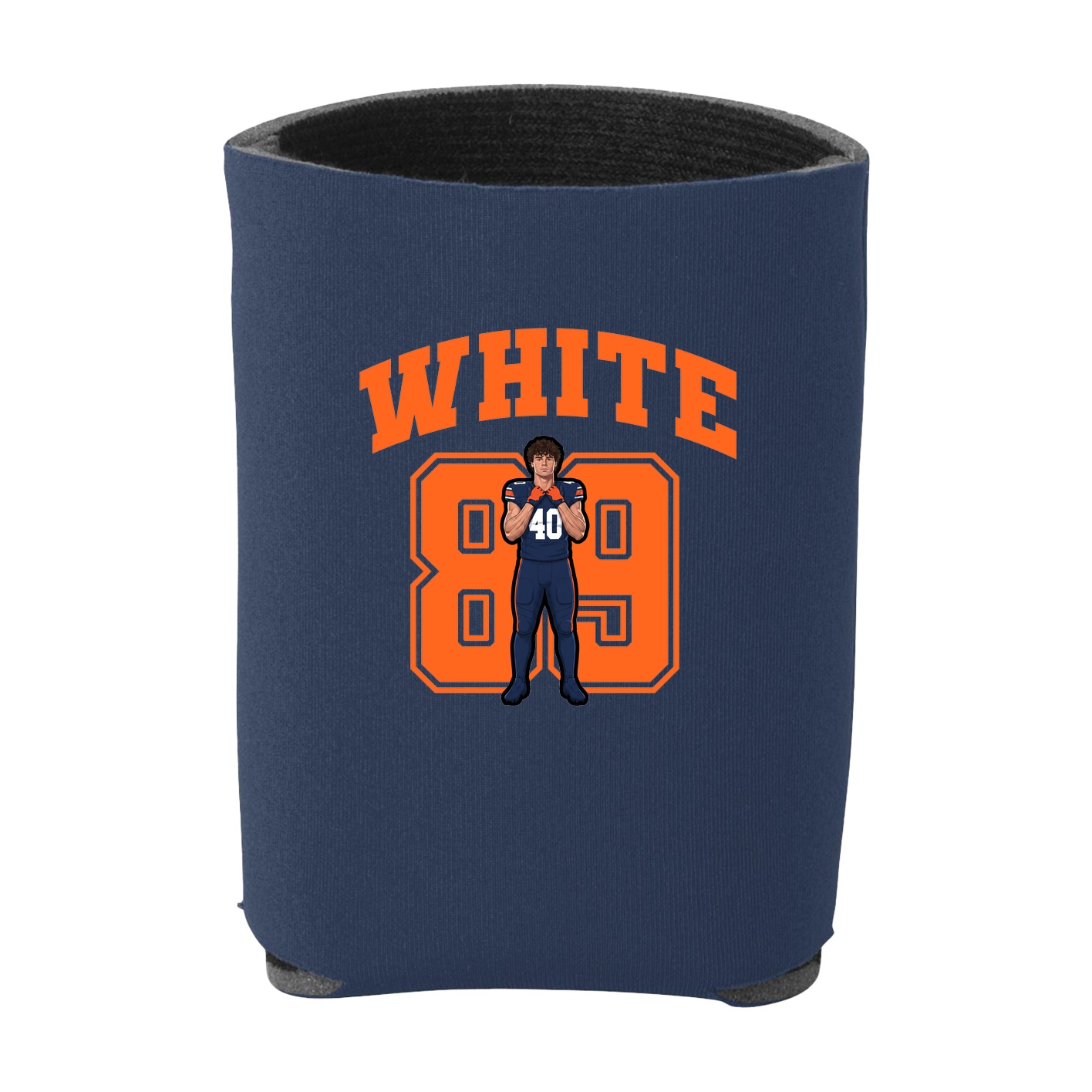Can Holder — Number in Navy