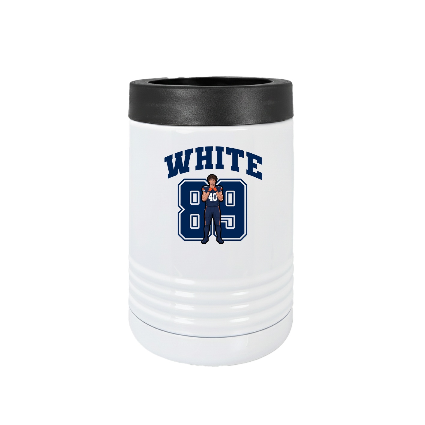 Beverage Holder — Number in White