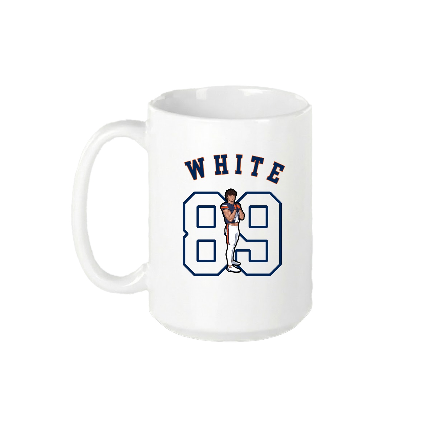15oz Coffee Mug — Shirsey Arch in White