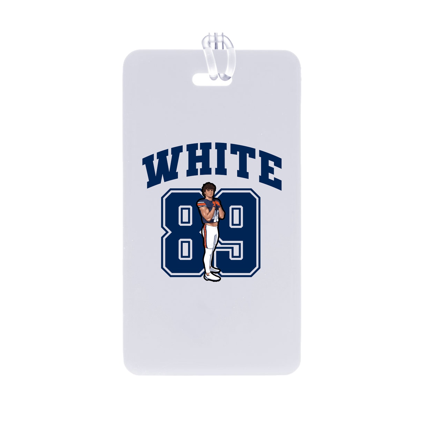 Bag Tag — Number in Classic