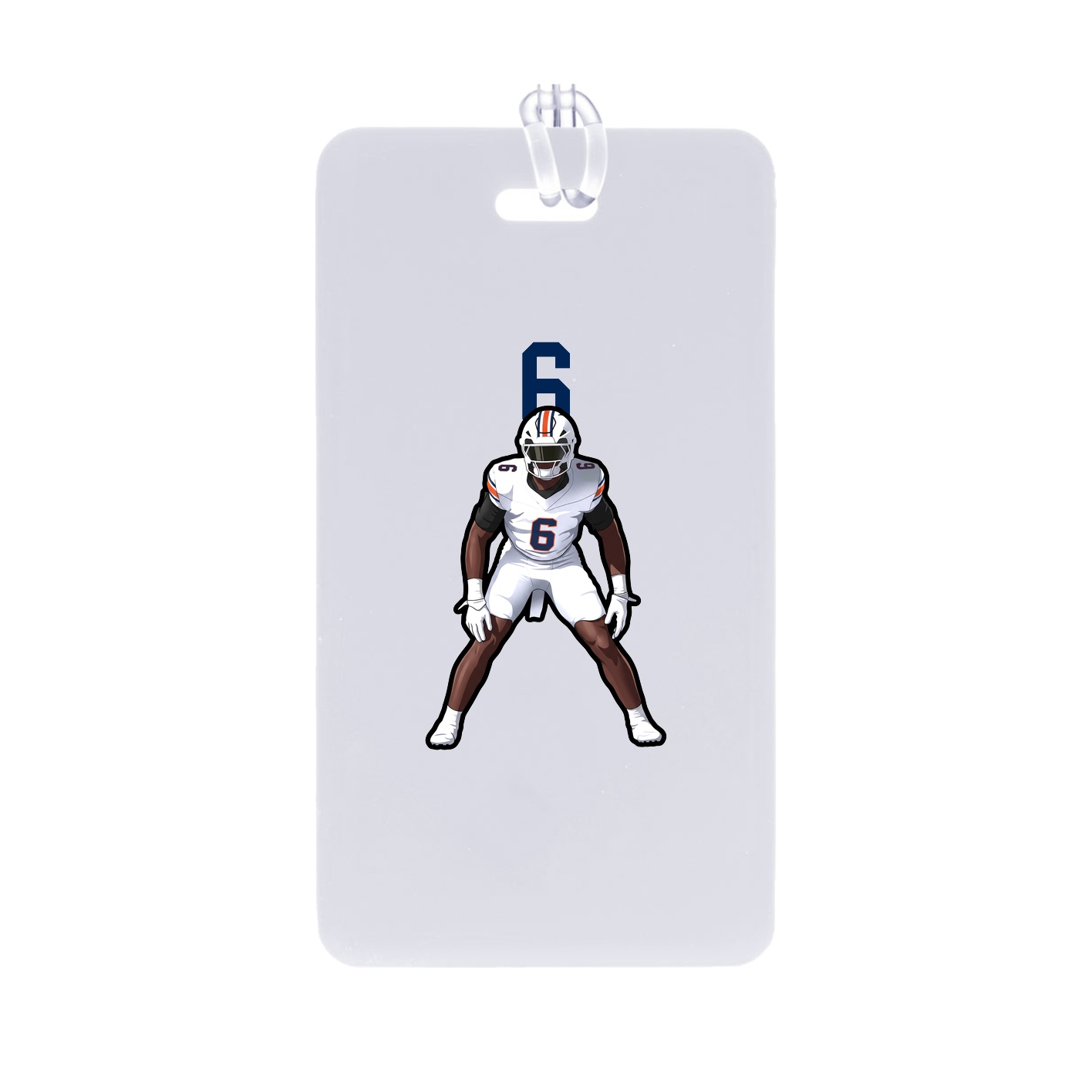 Bag Tag — Number Top in Classic