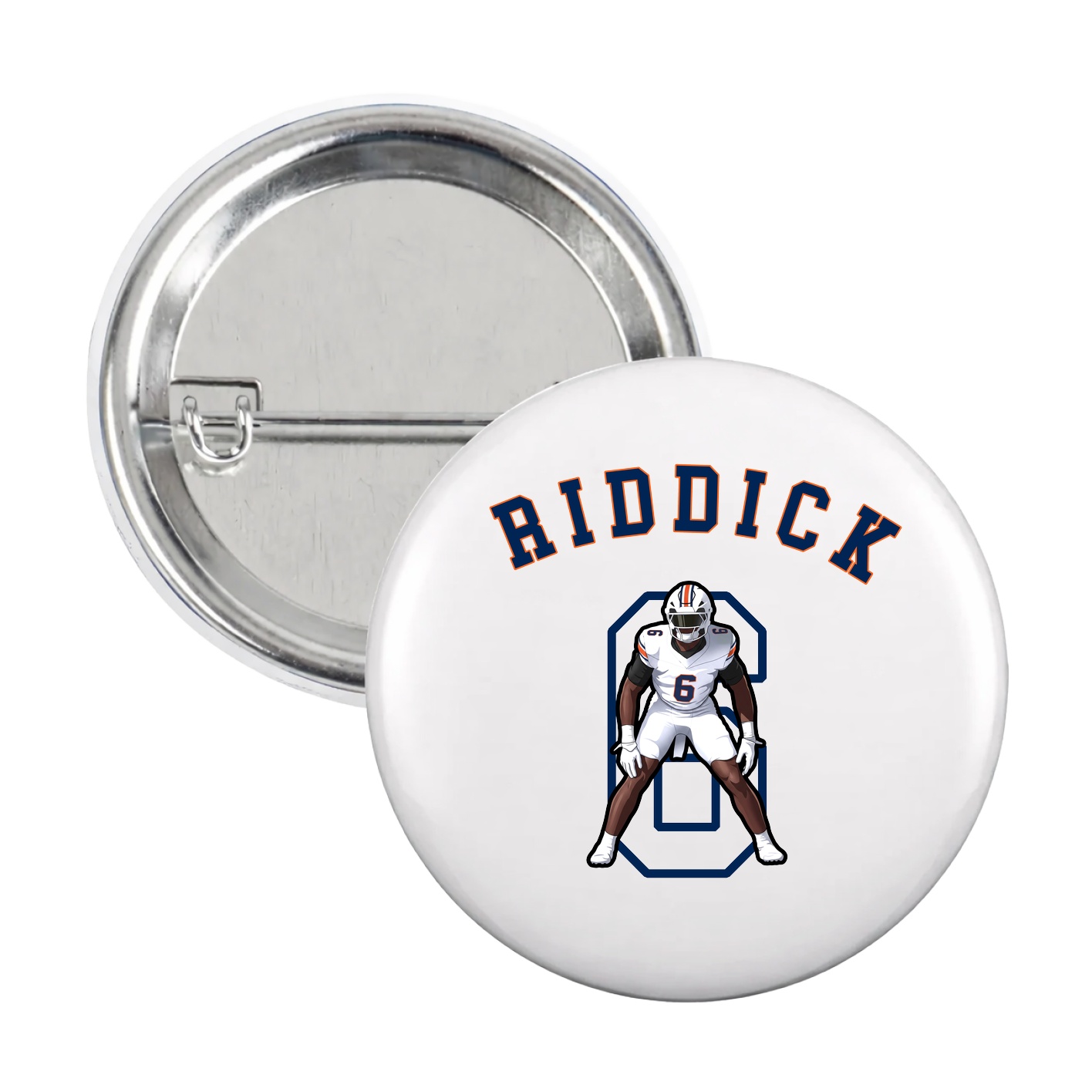 Game Day Button — Shirsey Arch in White