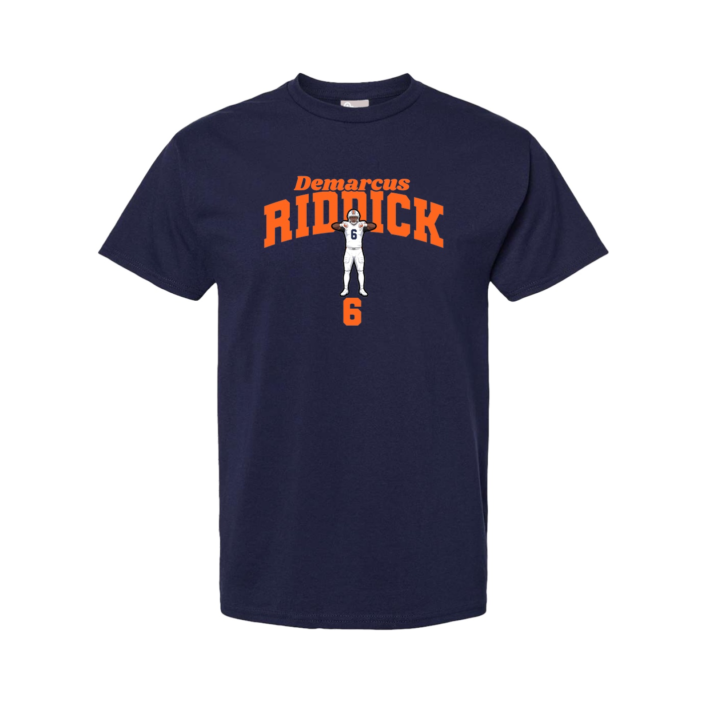 Tee — Signature Arch in Navy