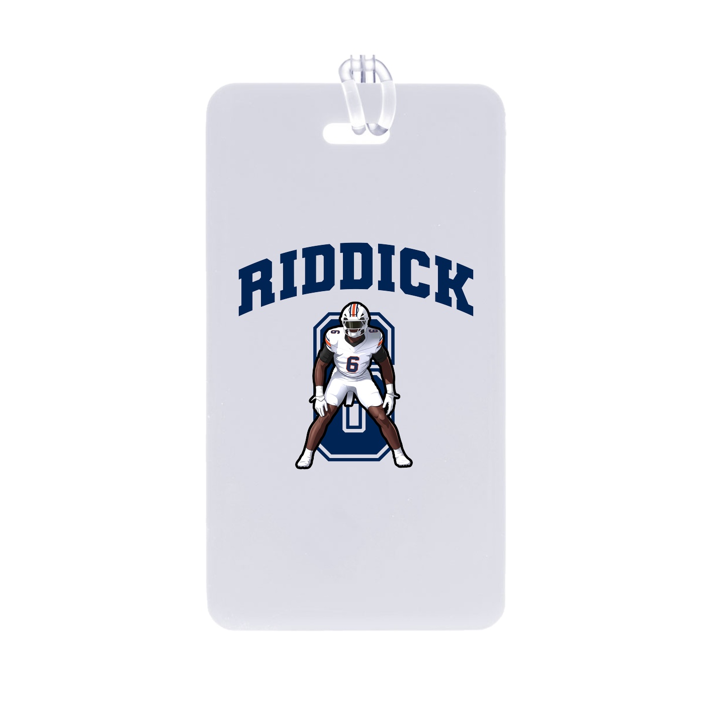 Bag Tag — Number in Classic