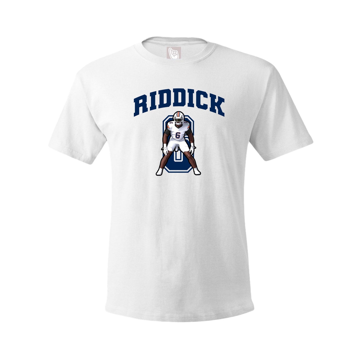 Tee — Number in White