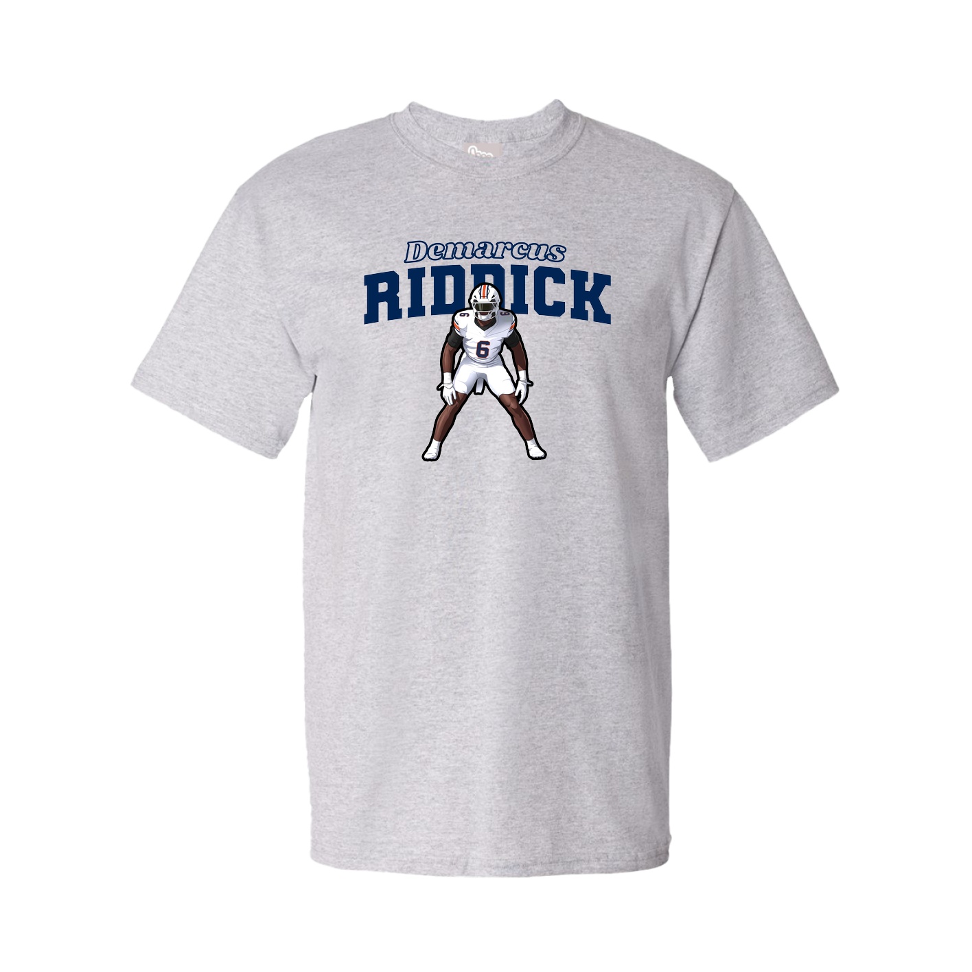 Youth Tee — Name Arch in Grey