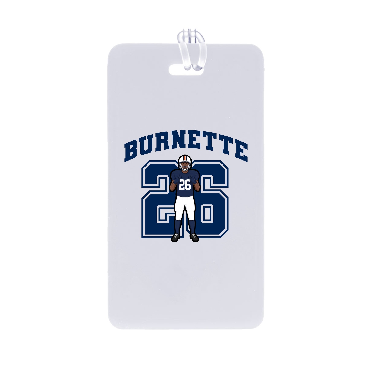 Bag Tag — Number in Classic