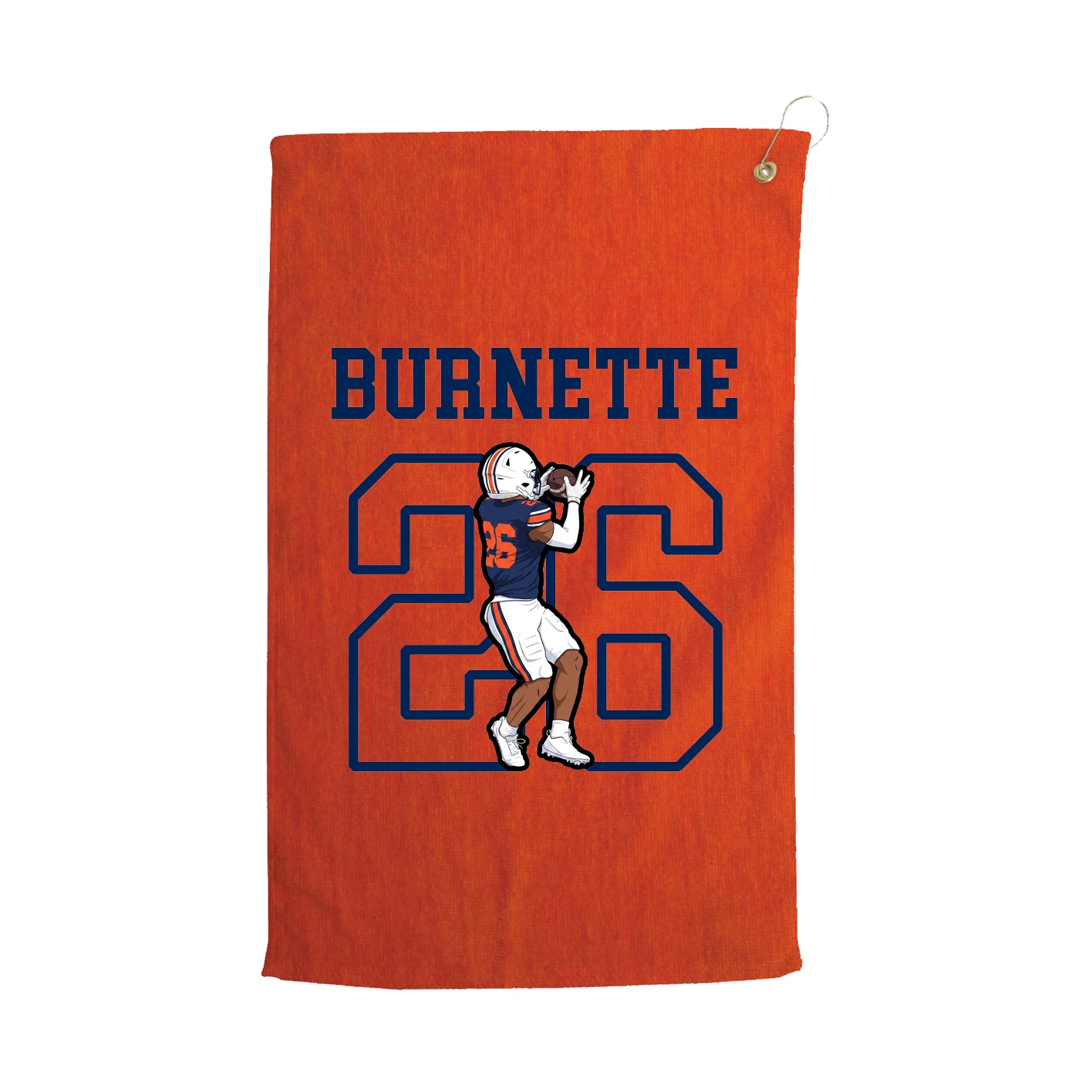 Golf Towel — Shirsey in Orange