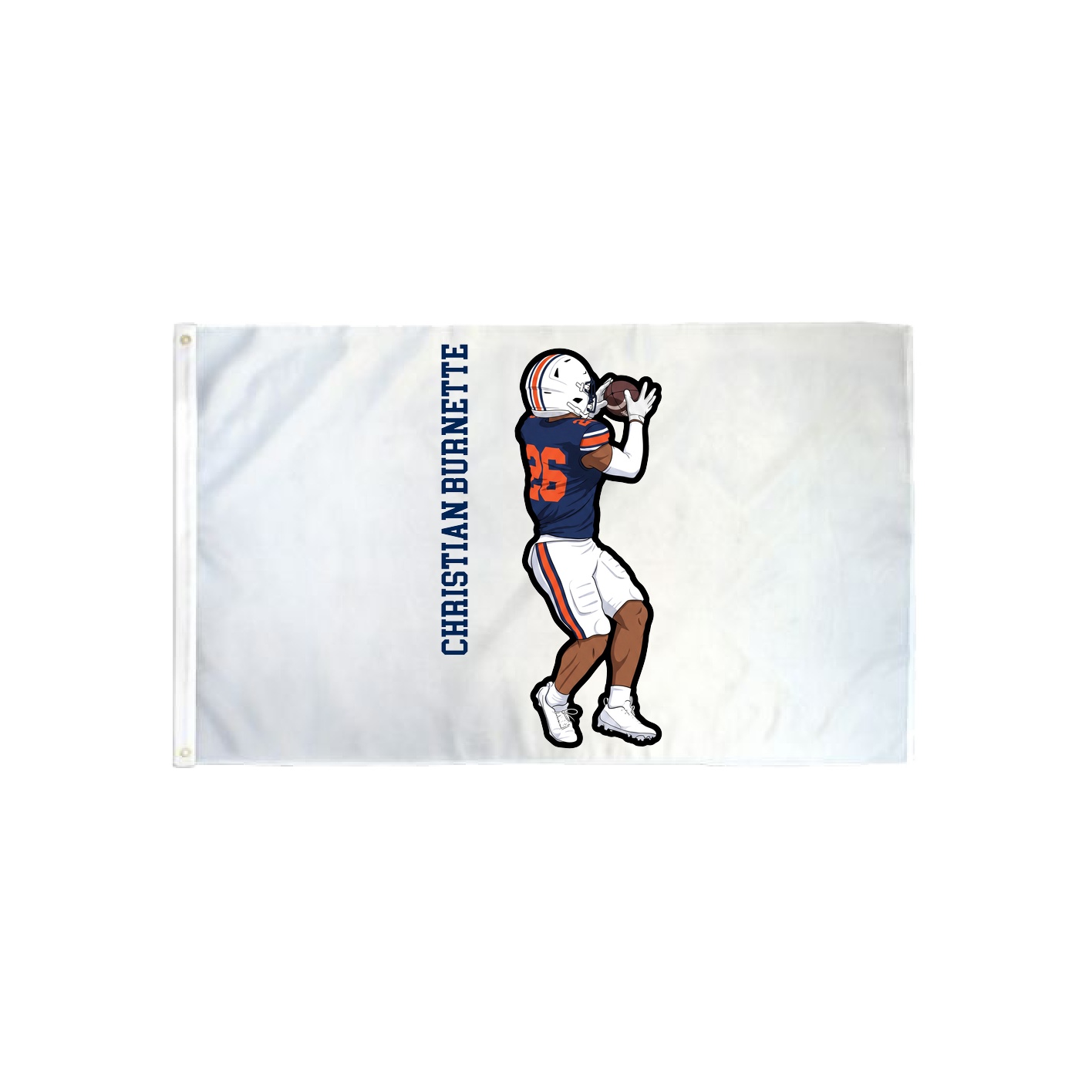 3x5 Flag — Name Vertical in Classic