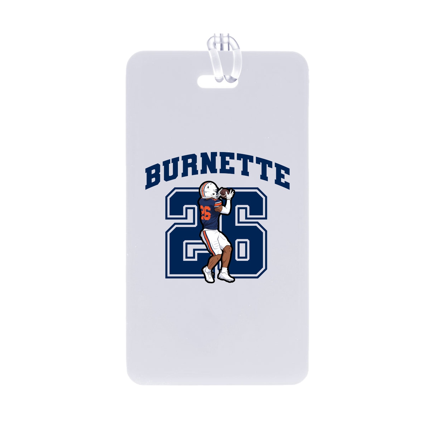 Bag Tag — Number in Classic
