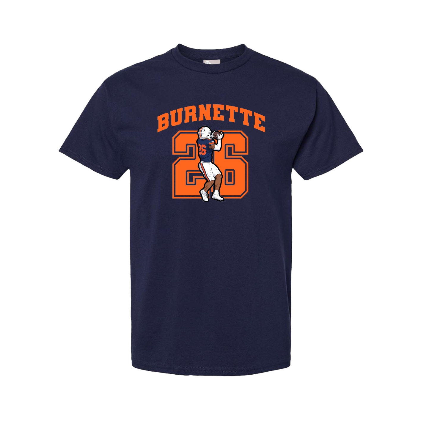 Tee — Number in Navy