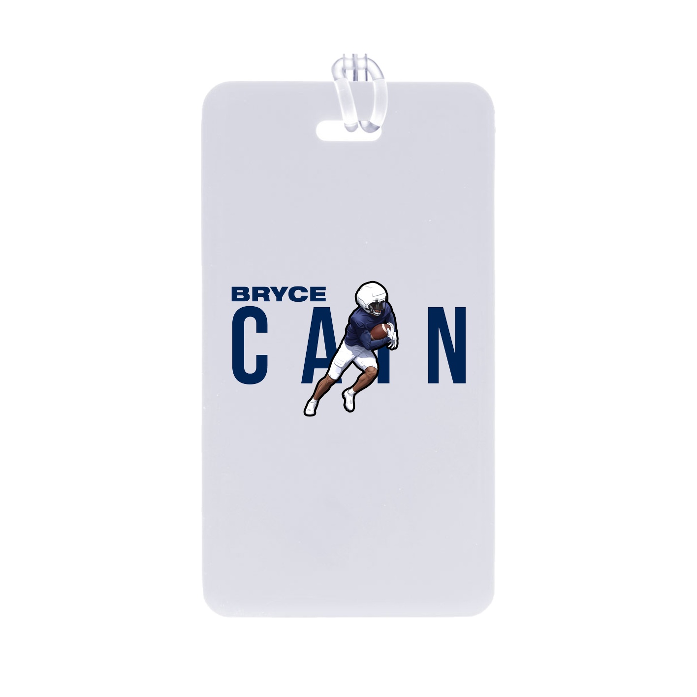Bag Tag — Player Name in Classic
