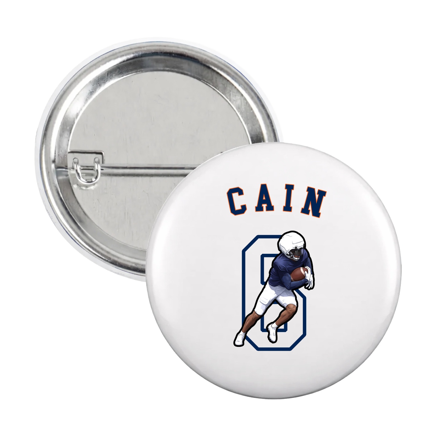 Game Day Button — Shirsey Arch in White