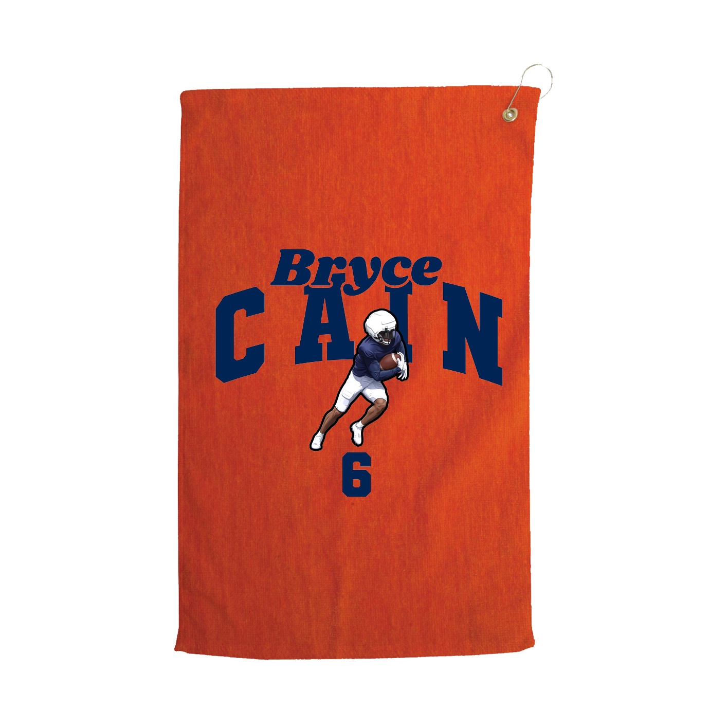 Golf Towel — Signature Arch in Orange