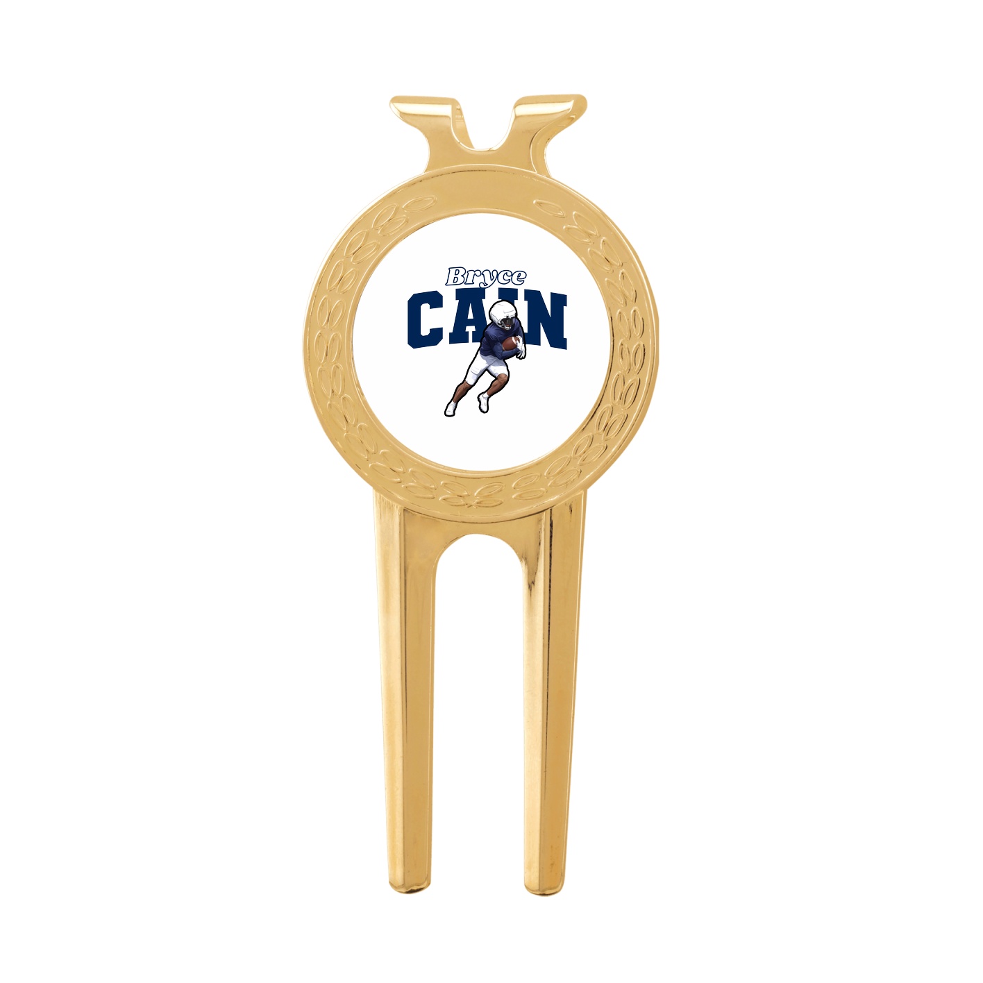 Divot Tool with Ball Marker — Name Arch in Classic