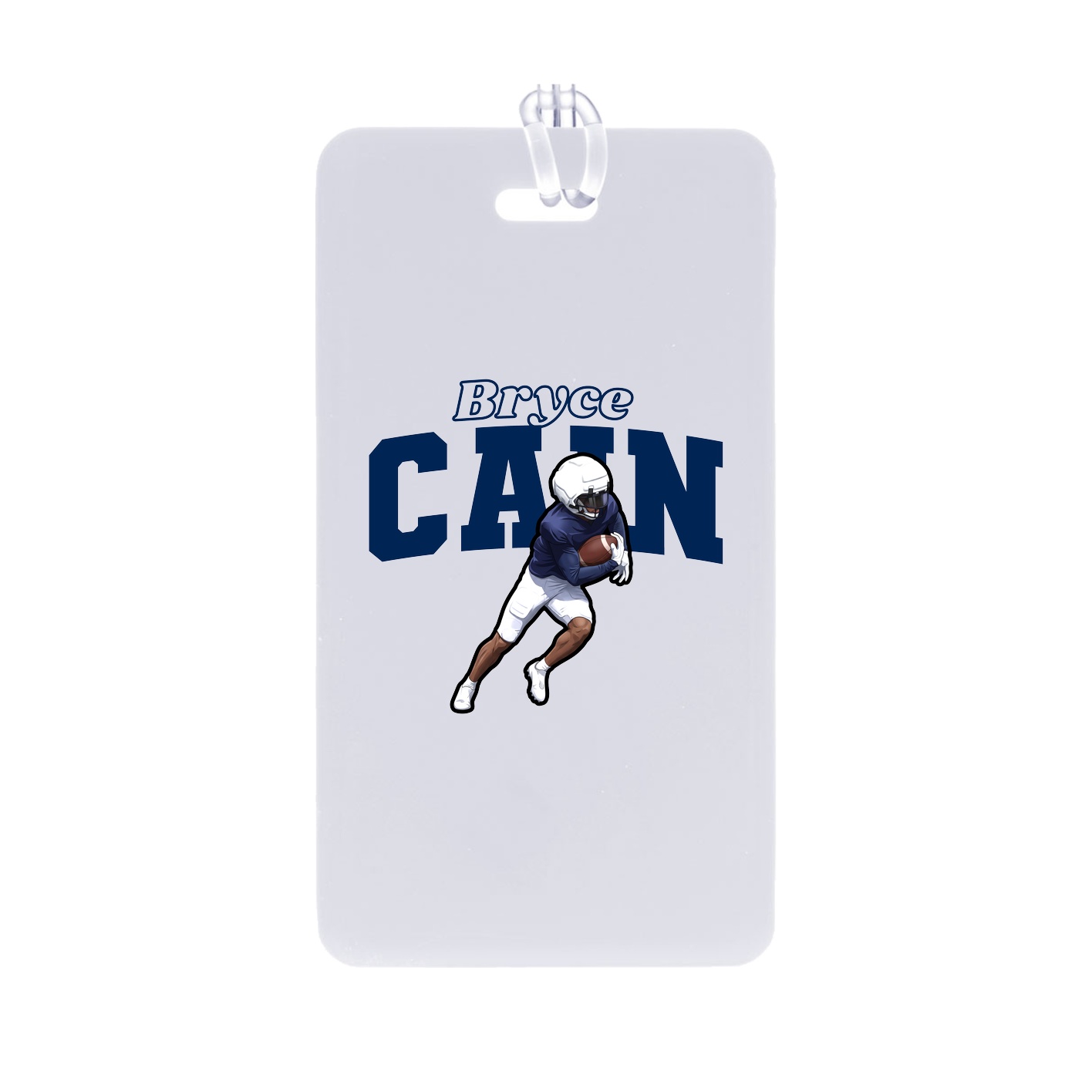 Bag Tag — Name Arch in Classic