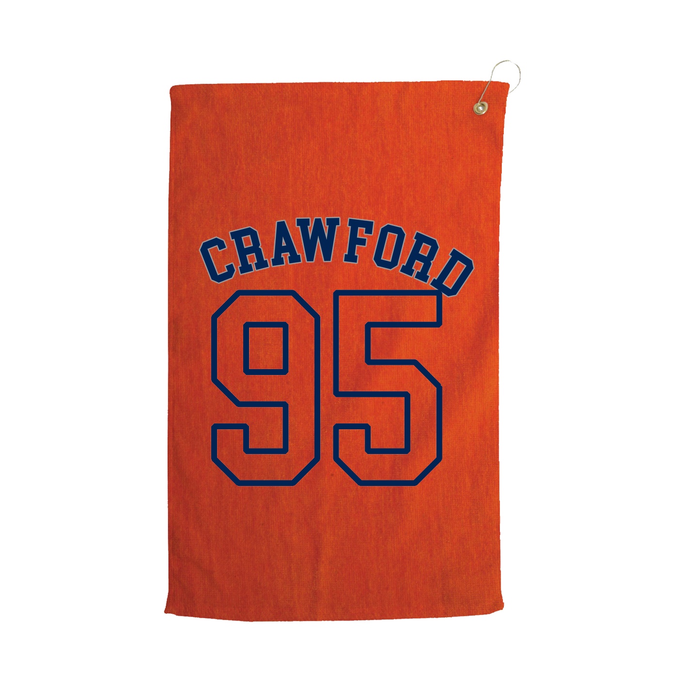 Golf Towel — Shirsey Arch in Orange