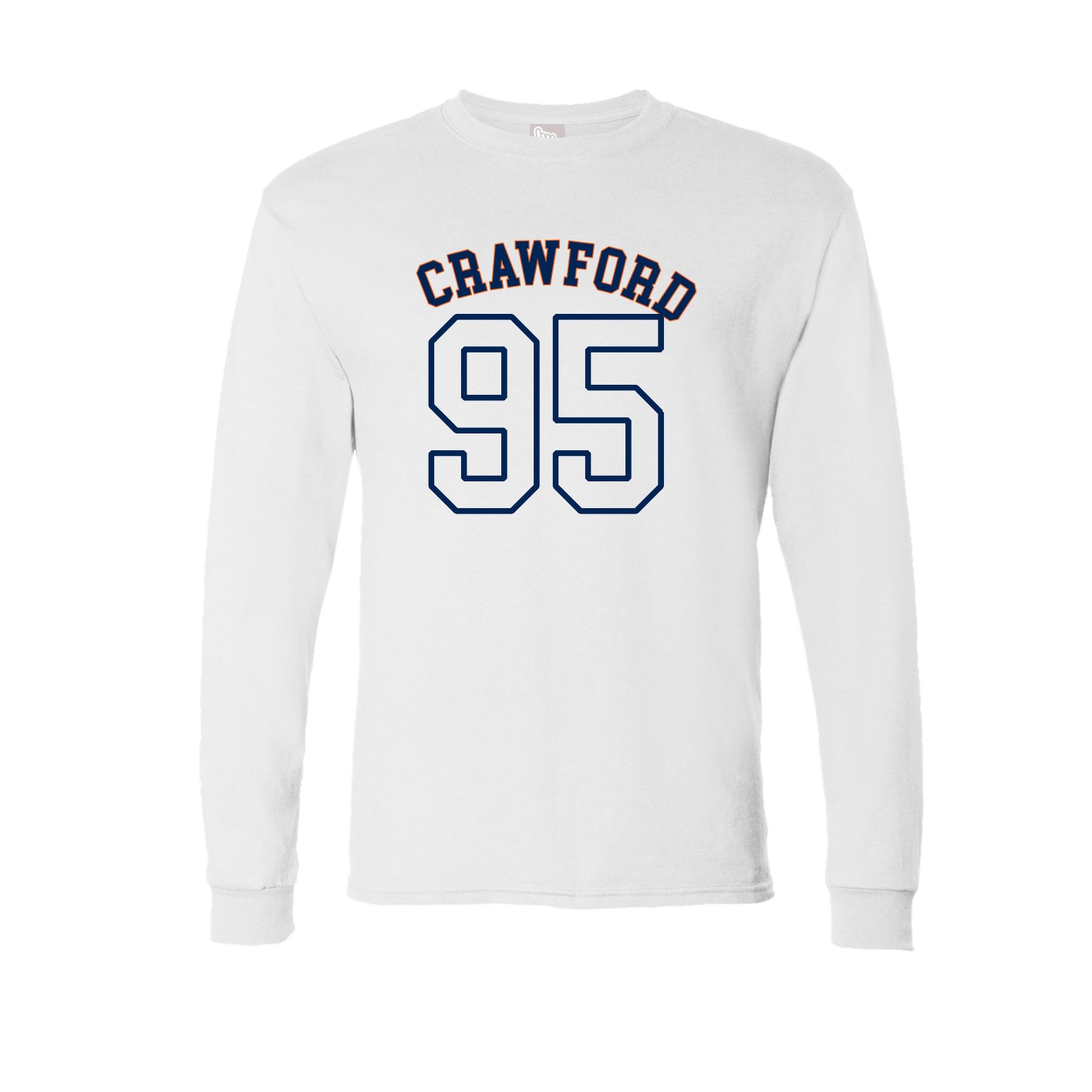 Long Sleeve Tee — Shirsey Arch in White