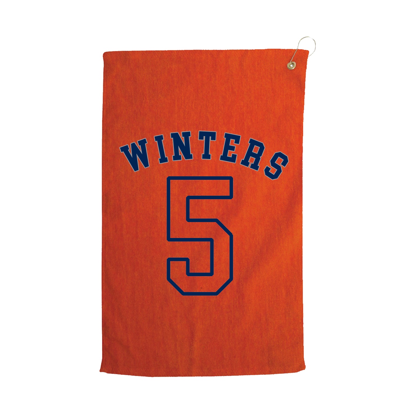 Golf Towel — Shirsey Arch in Orange