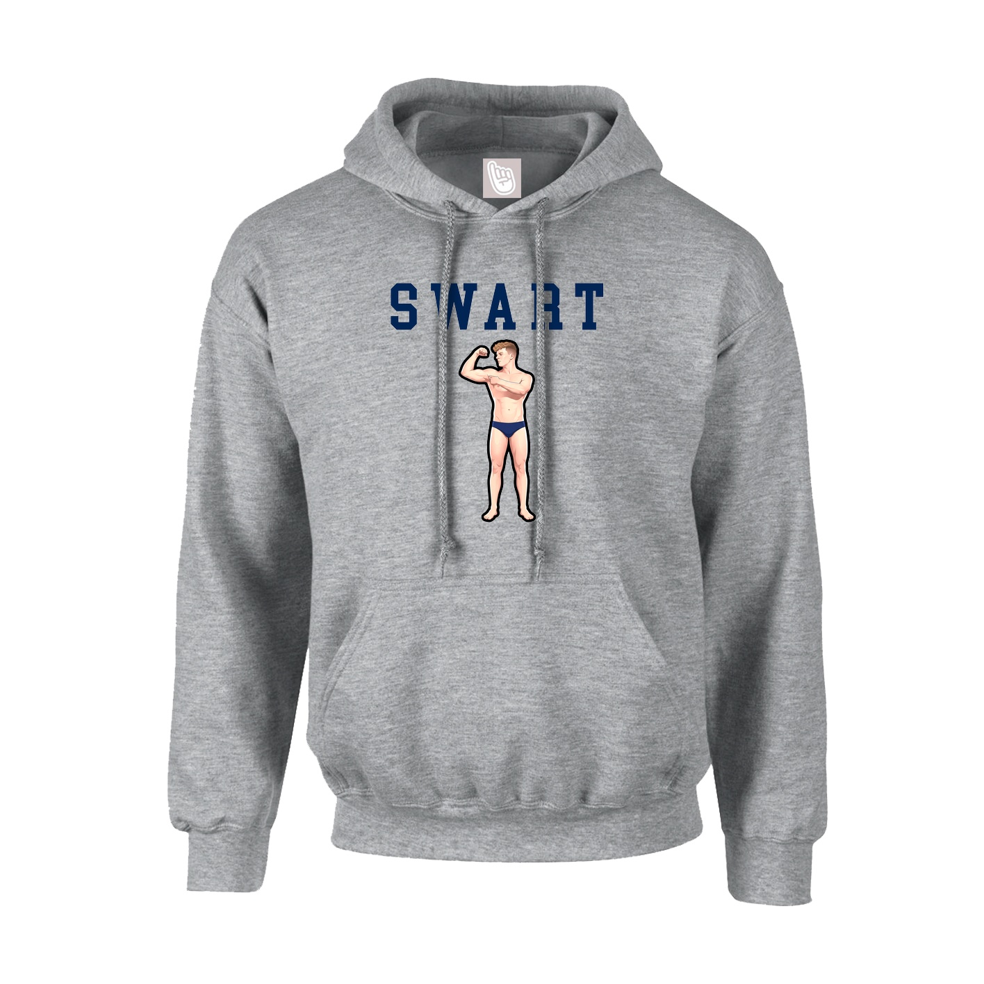 Hoodie — Shirsey in Grey