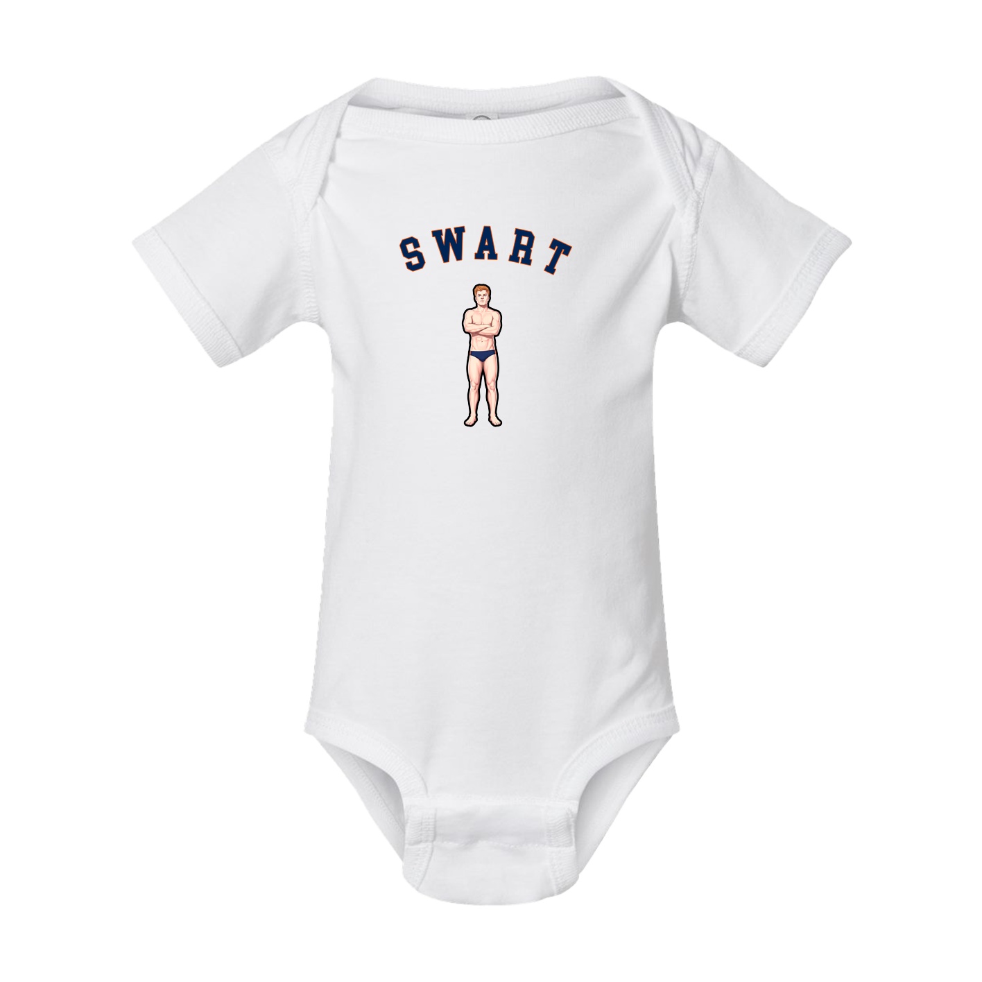 Baby Onesie — Shirsey Arch in White