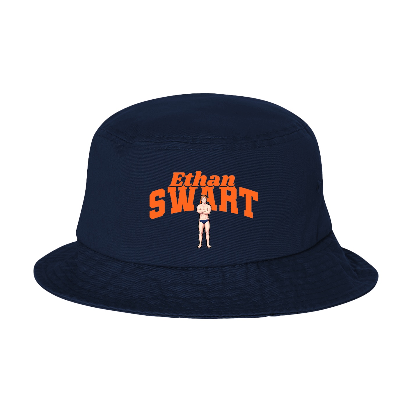Bucket Cap — Signature Arch in Navy