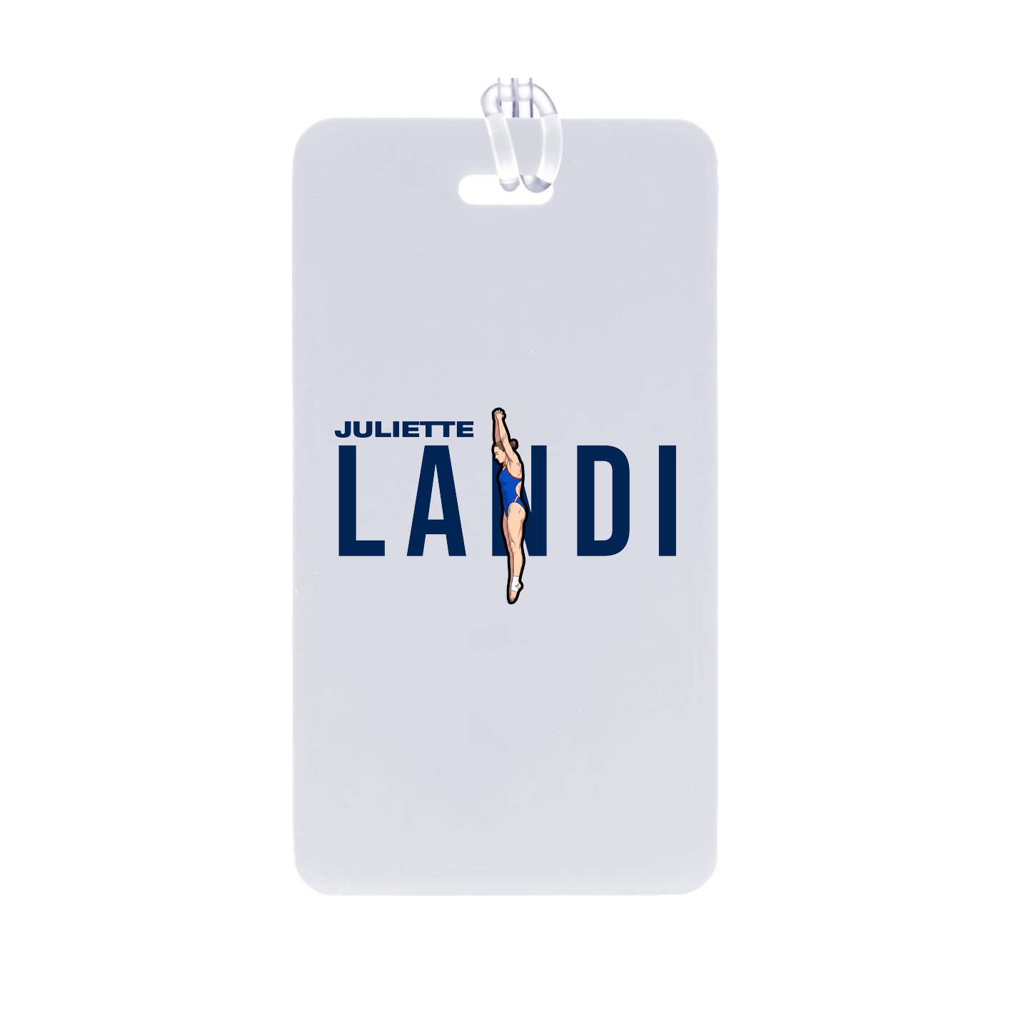 Bag Tag — Player Name in Classic