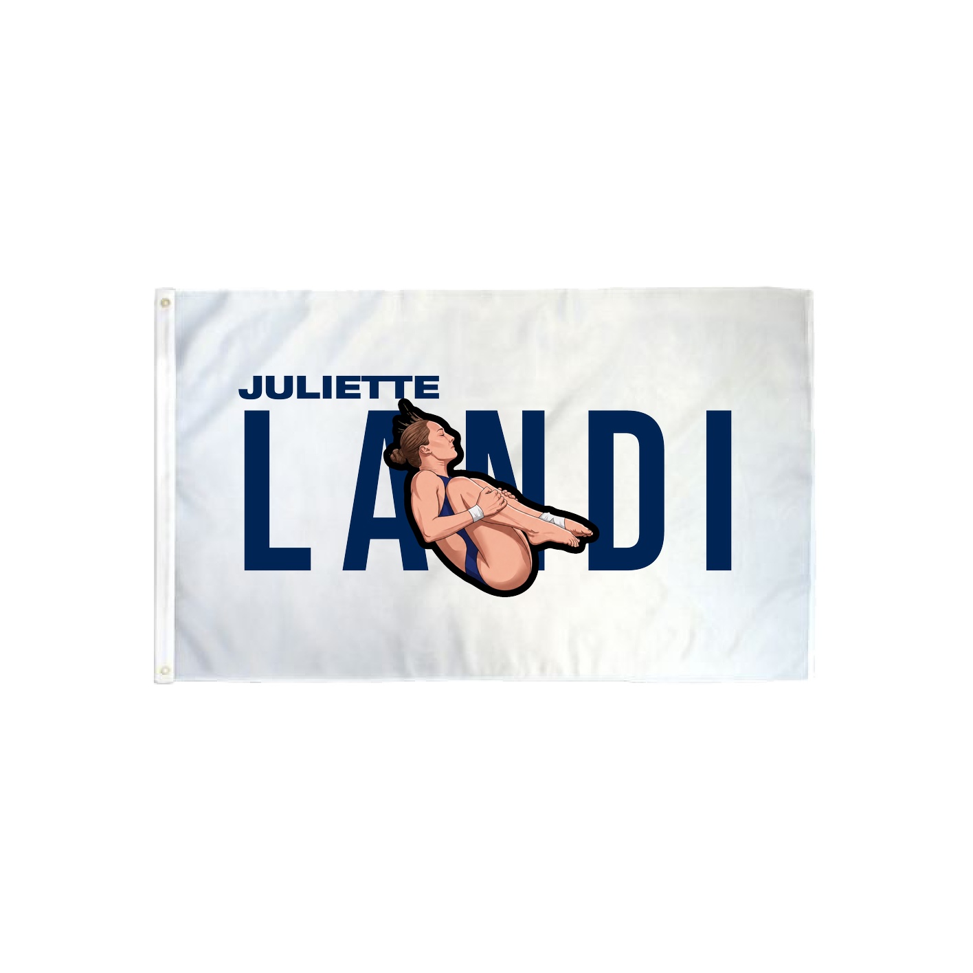 3x5 Flag — Player Name in Classic