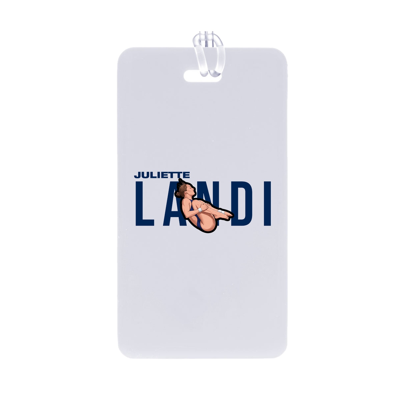 Bag Tag — Player Name in Classic