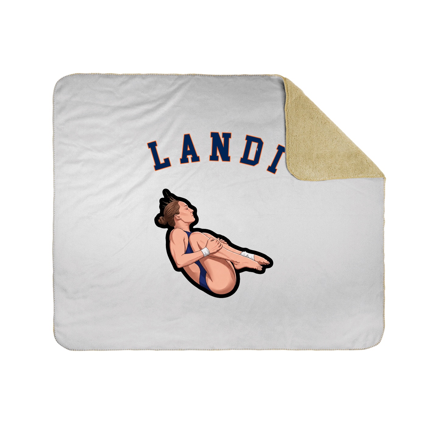 Throw Blanket — Shirsey Arch in White