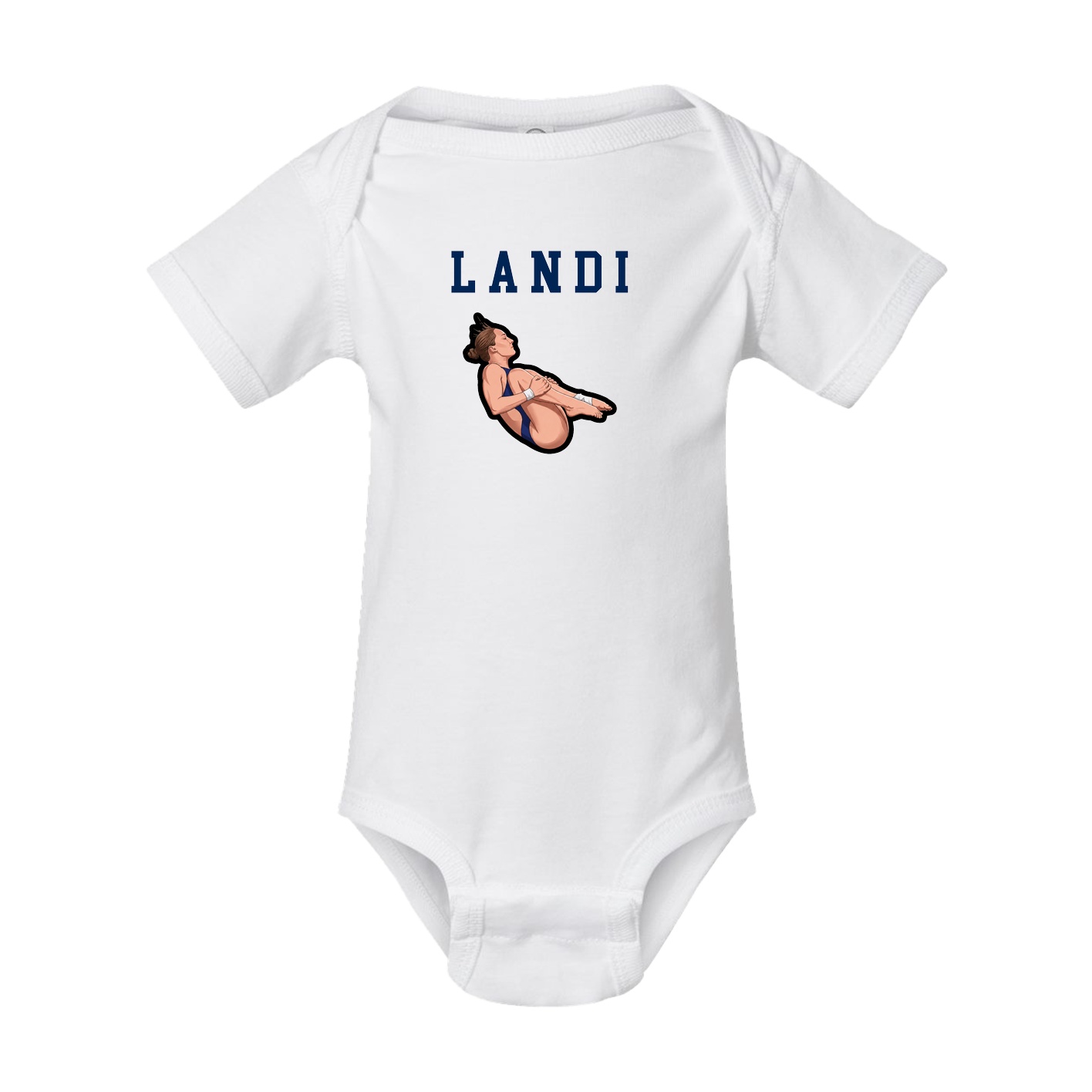 Baby Onesie — Shirsey in White