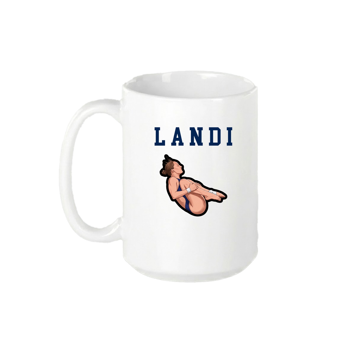 15oz Coffee Mug — Shirsey in White