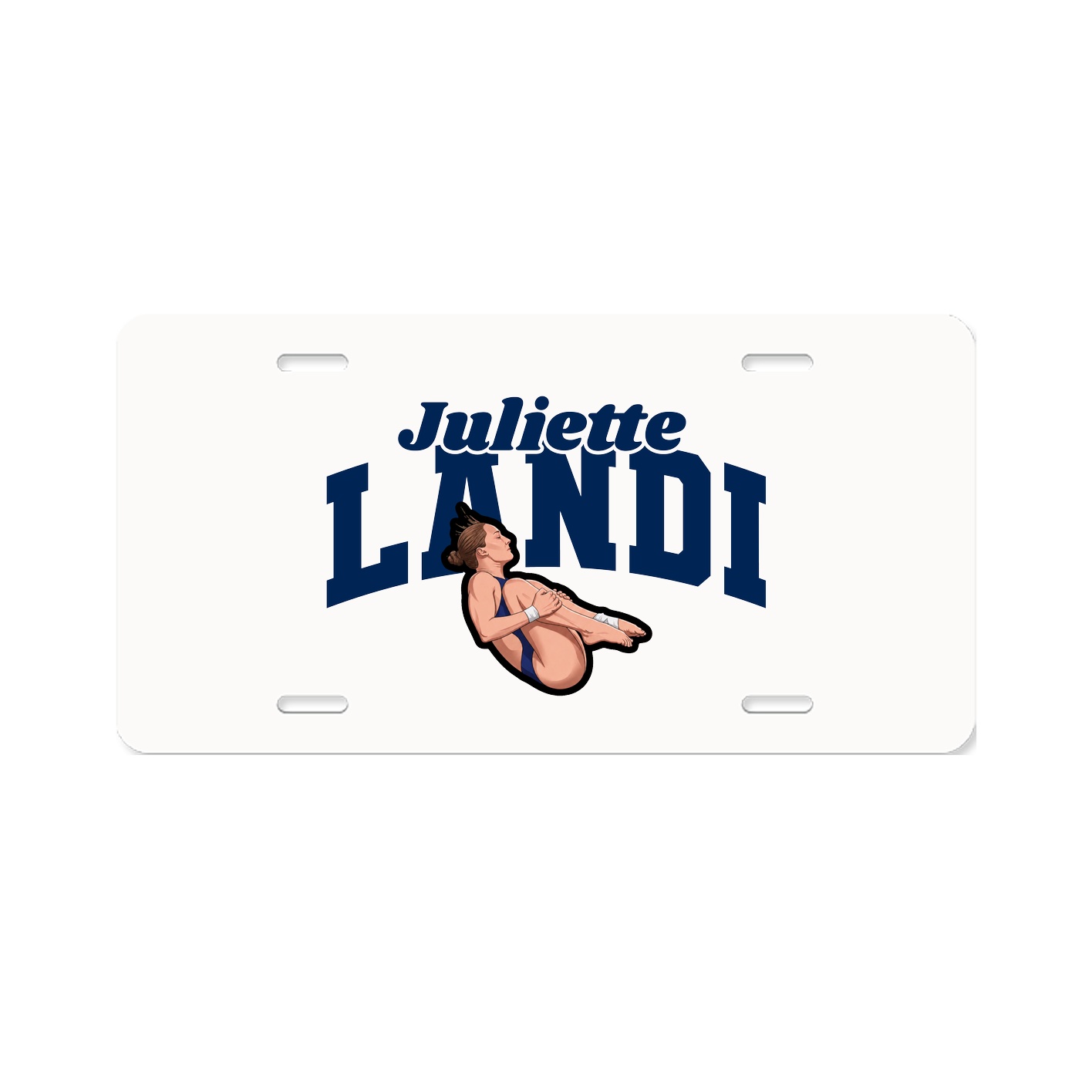 License Plate — Signature Arch in Classic