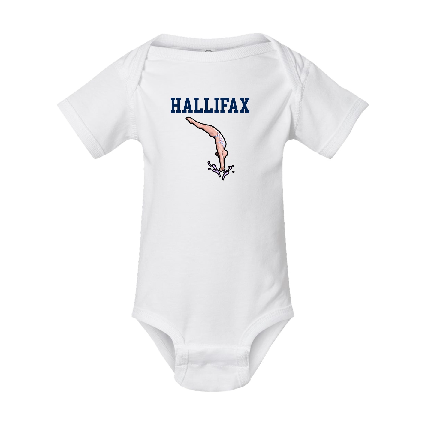 Baby Onesie — Shirsey in White