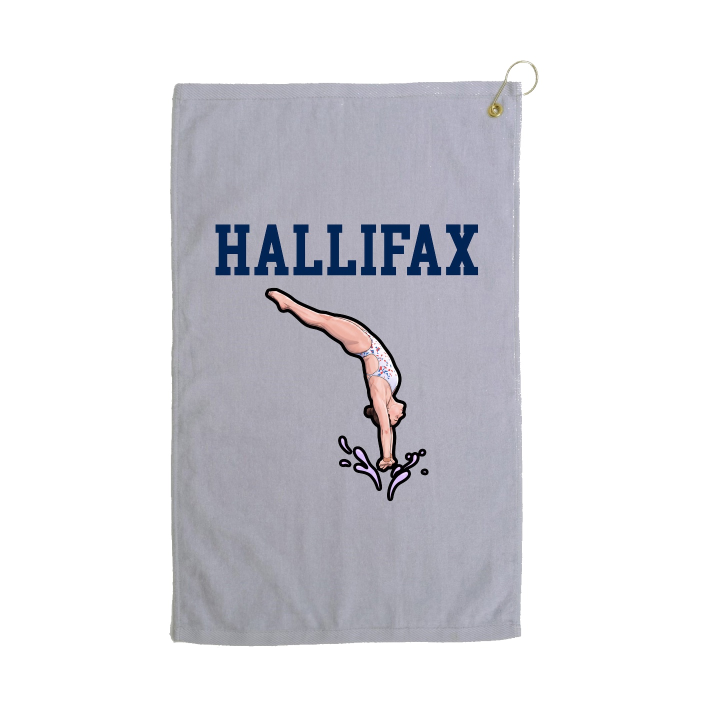 Golf Towel — Shirsey in Grey