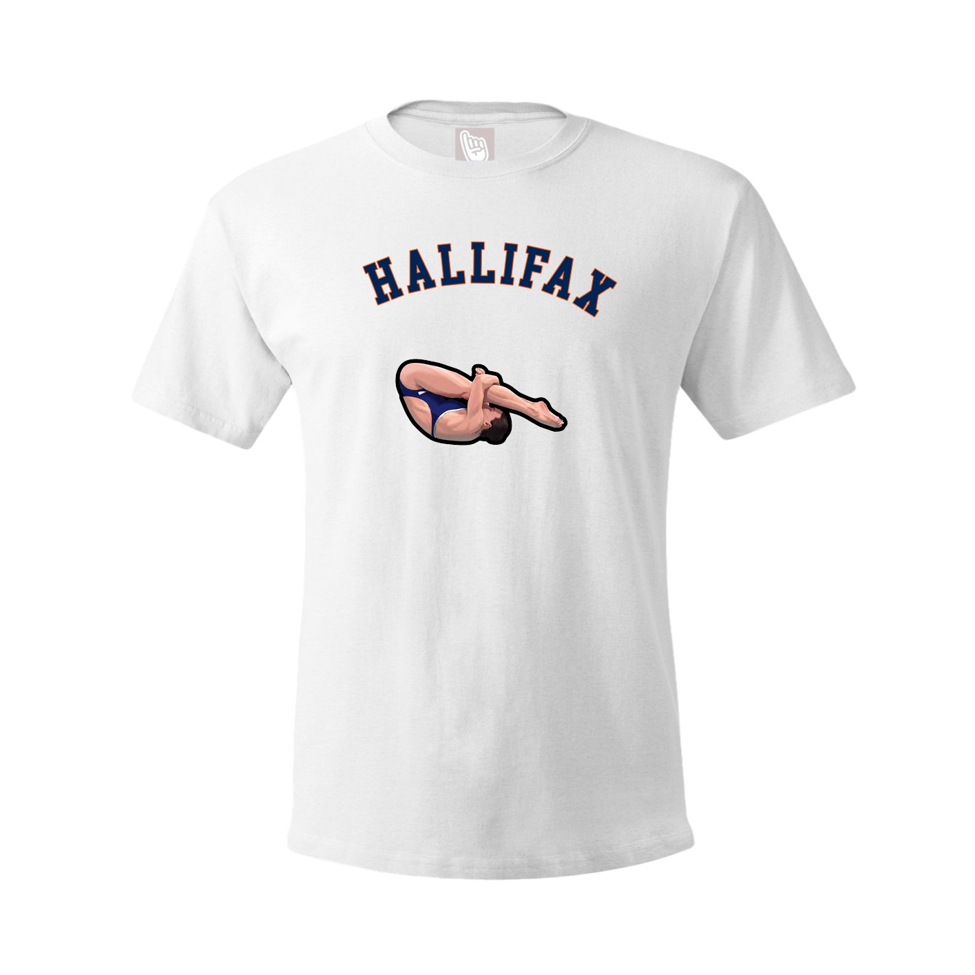 Youth Tee — Shirsey Arch in White