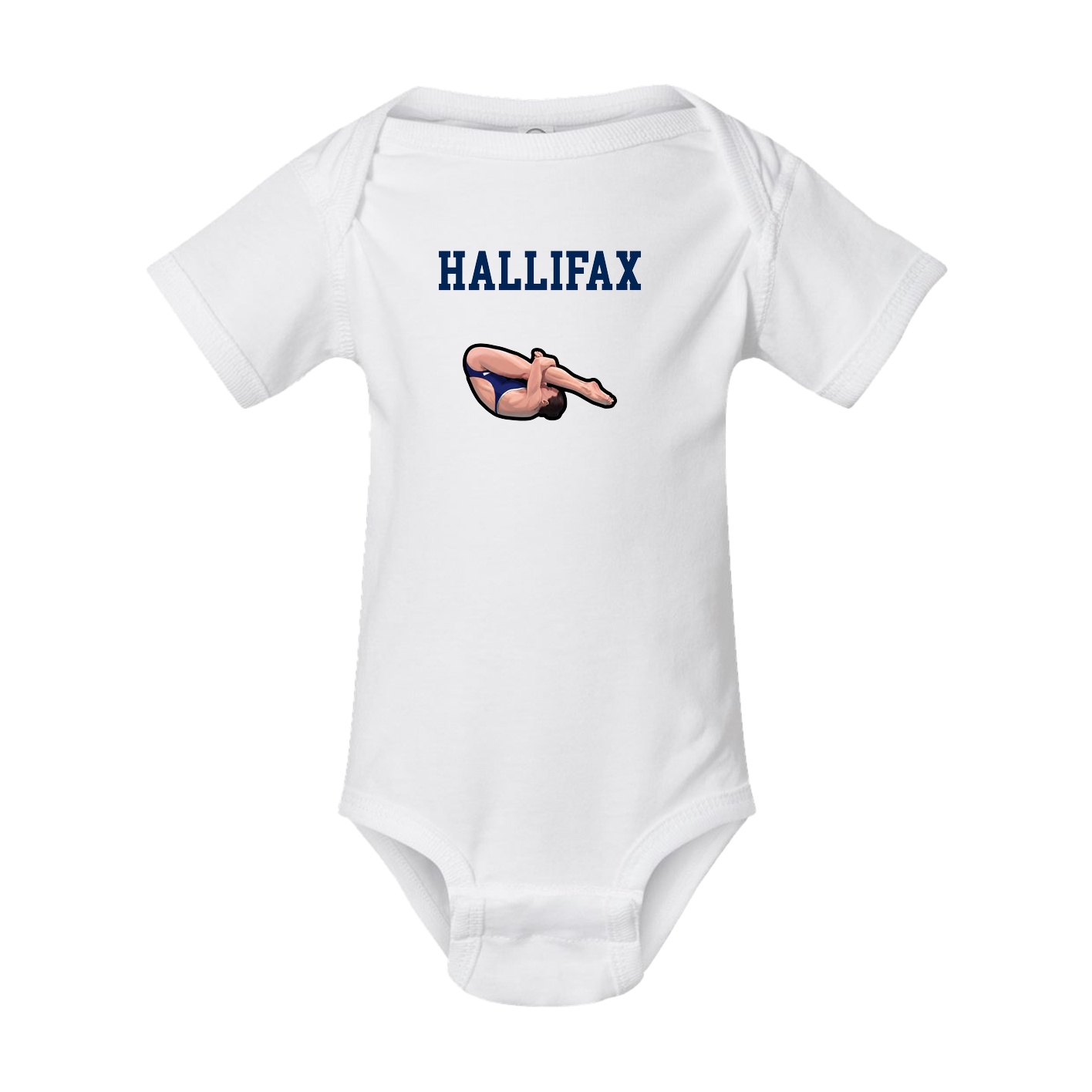 Baby Onesie — Shirsey in White